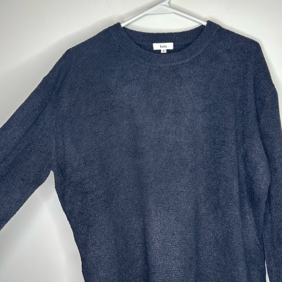 Knix “Cozzzy” Crewneck Sweater Black Womens Size Large - Picture 6 of 7
